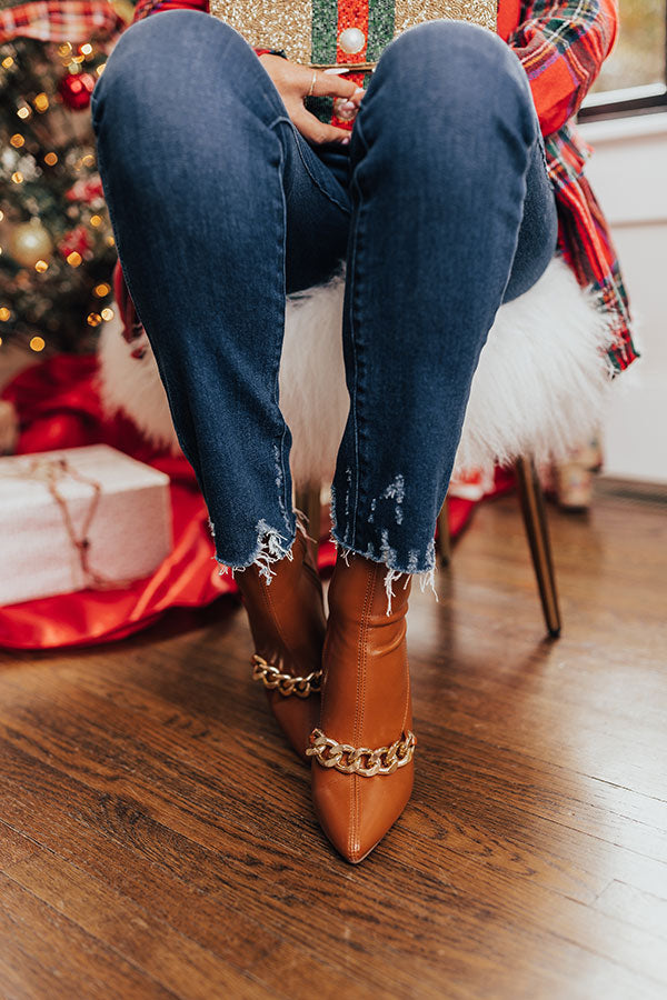 The Nessa Faux Leather Bootie Image - 3