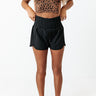 Running Laps High Waist Shorts In Black Image - 1