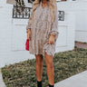 Hang Onto Love Leopard Shift Dress Image - 1