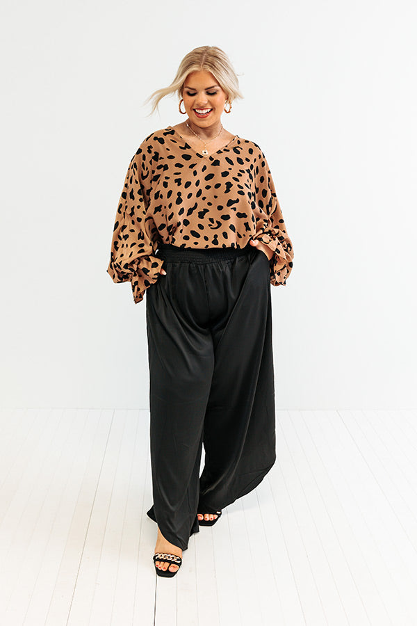 Sweeter With Time Leopard Shift Top in Mocha Curves Image - 2