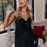 Holiday Happiness Velvet Babydoll Dress Image - 1