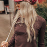 Stun And Snap Plaid Cabbie Hat In Sangria Image - 1