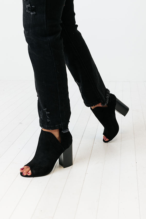 The Mable Peep Toe Bootie Image - 5