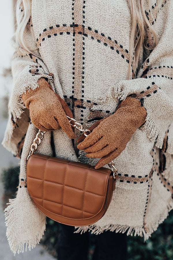 Snowy Nights Gloves In Brown Image - 1