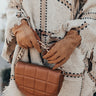 Snowy Nights Gloves In Brown Image - 1