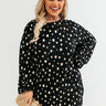 Living The Good Life Polka Dot Dress Curves Image - 1
