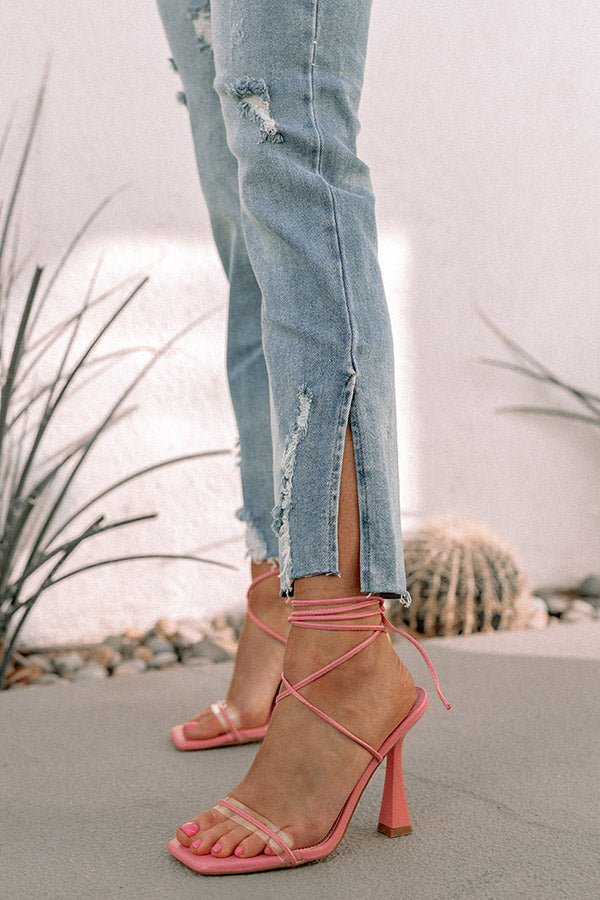 Risen The Gaia High Waist Distressed Skinny Image - 3