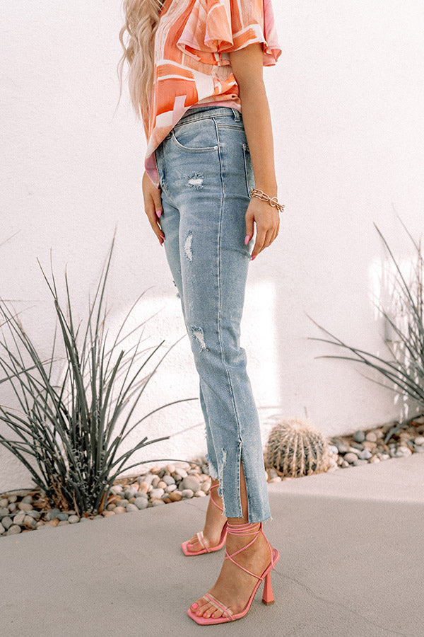 Risen The Gaia High Waist Distressed Skinny Image - 2