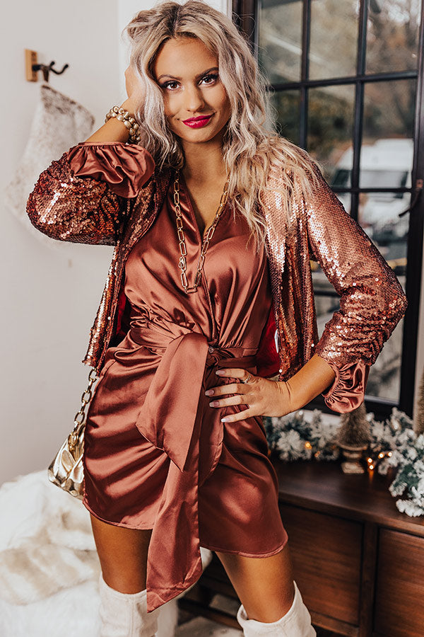 Path To Party Sequin Blazer