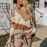 Coolest Feeling Color Block Sweater Image - 1