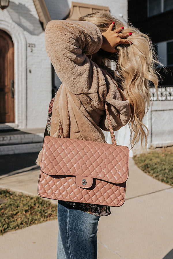Fashionable Favor 4 In One Quilted Bag Set In Blush • Impressions Online  Boutique