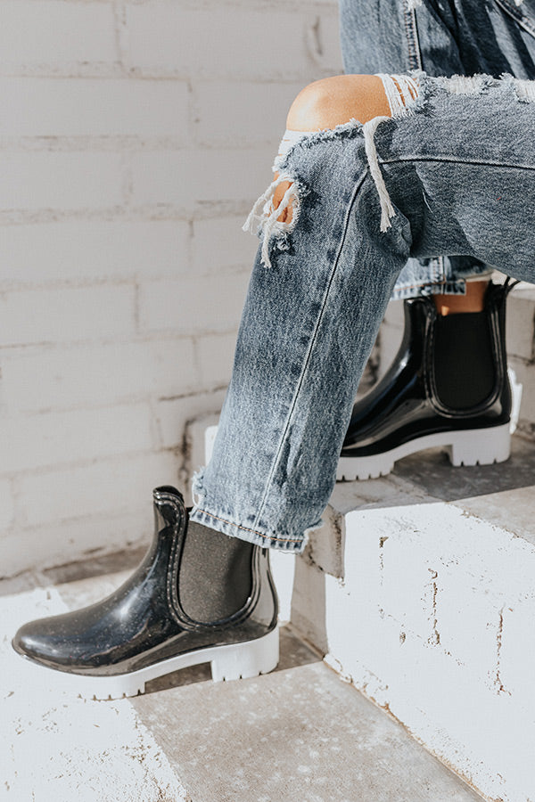 The Collin Rainboot In Black Image - 3