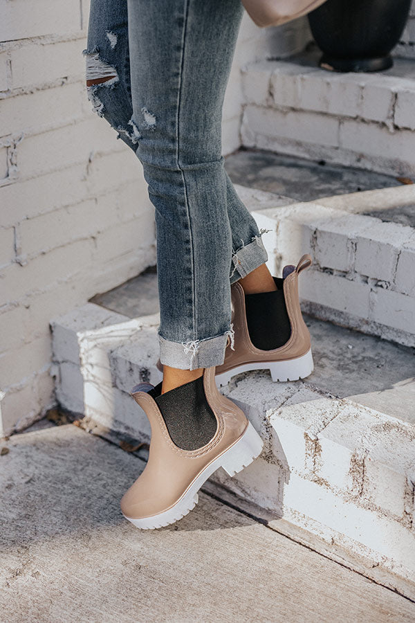 The Collin Rainboot In Taupe Image - 2