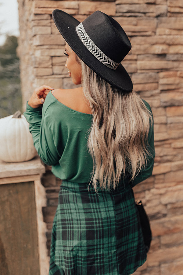 Feeling Elated Felt Fedora In Black Image - 2