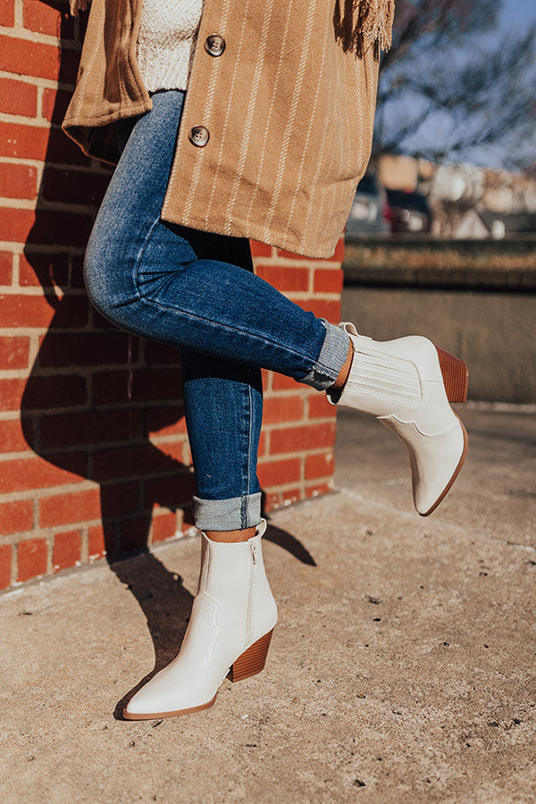 The Rush Faux Leather Bootie Image - 3