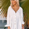 Vacation Cove Shift Top In White Image - 1
