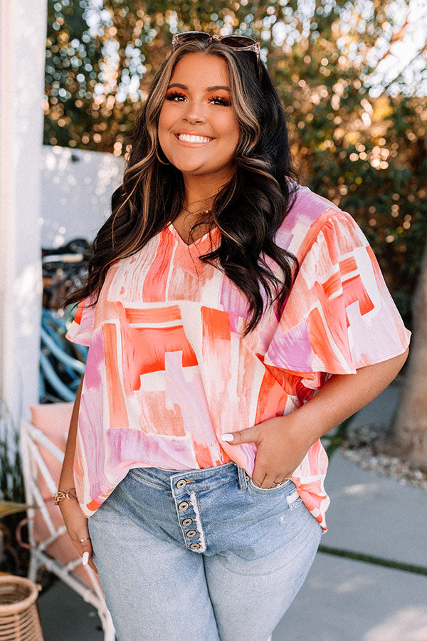 Sweetest Moment Shift Top Curves Image - 2