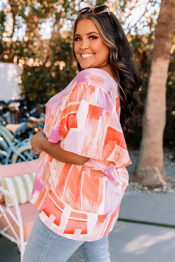 Sweetest Moment Shift Top Curves Image - 5