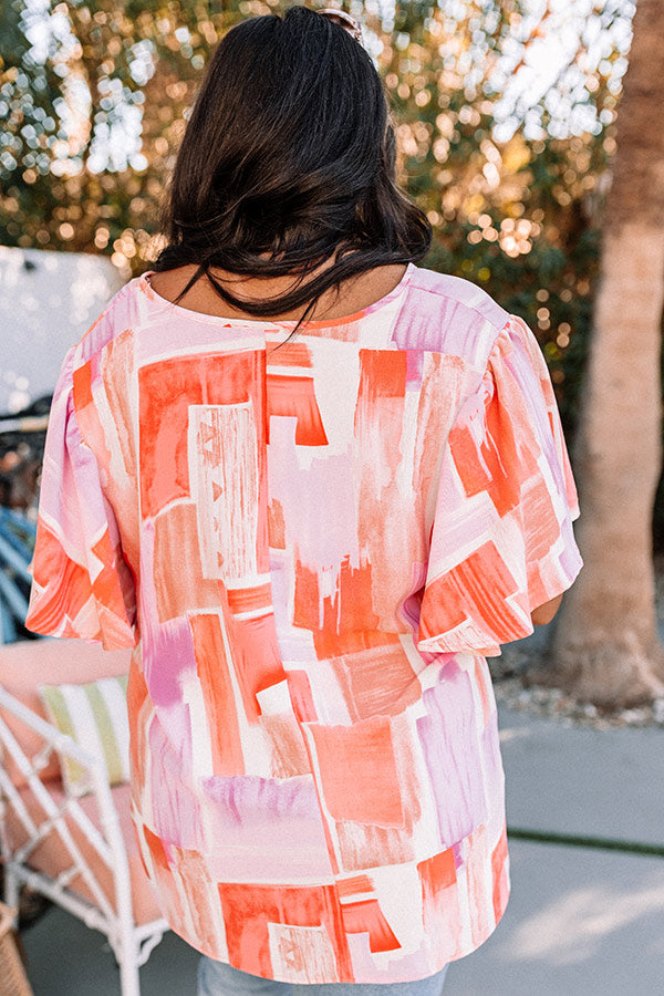 Sweetest Moment Shift Top Curves Image - 4