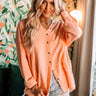 Vacation Cove Shift Top In Peach Image - 1