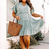 Super Chic Babydoll Dress In Pear Curves Image - 1
