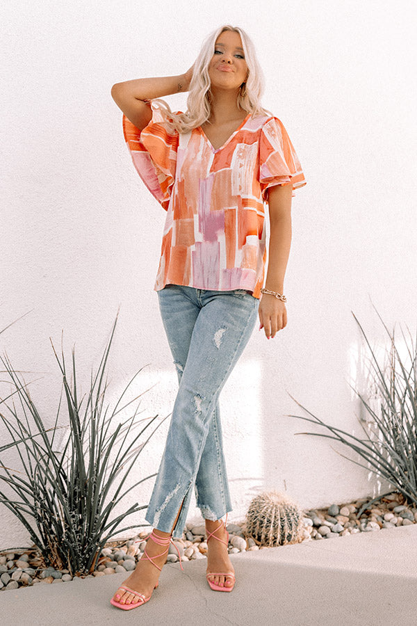 Sweetest Moment Shift Top Image - 2