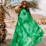 Hibiscus Kisses Midi In Green Curves Image - 1