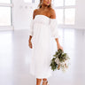 Sweet Specialty Midi In White Image - 1