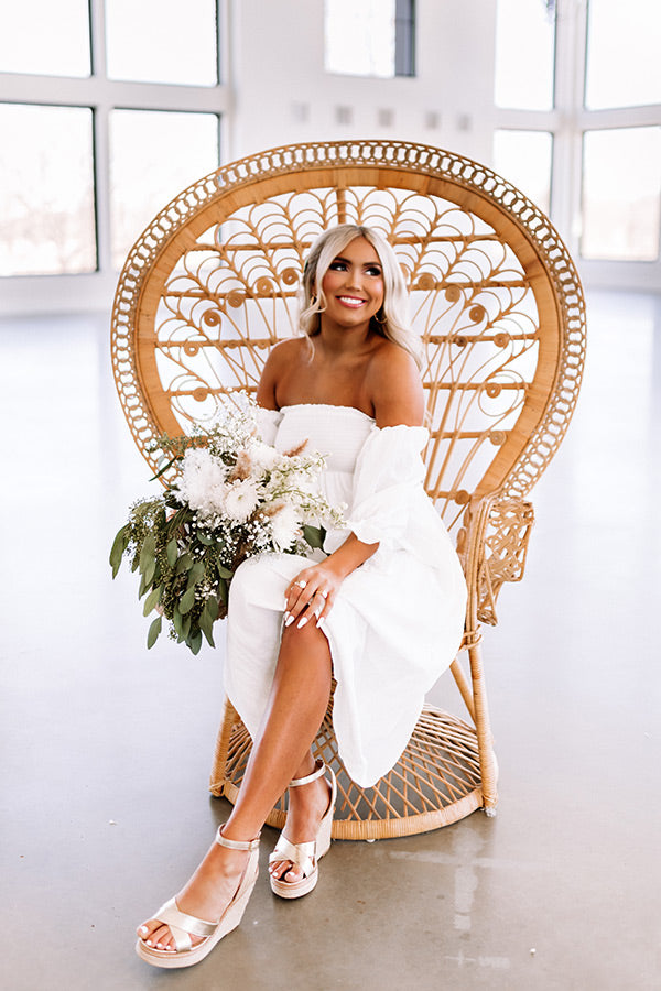 Sweet Specialty Midi In White Image - 2