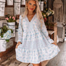 Beyond Chic Babydoll Dress In Sky Blue Image - 1