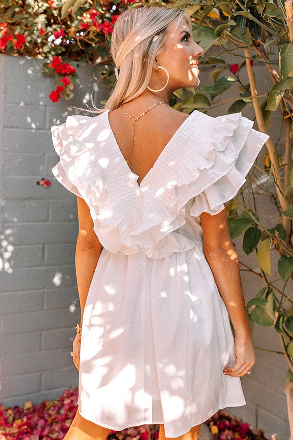 Tulum Toasts Dress In White Image - 5