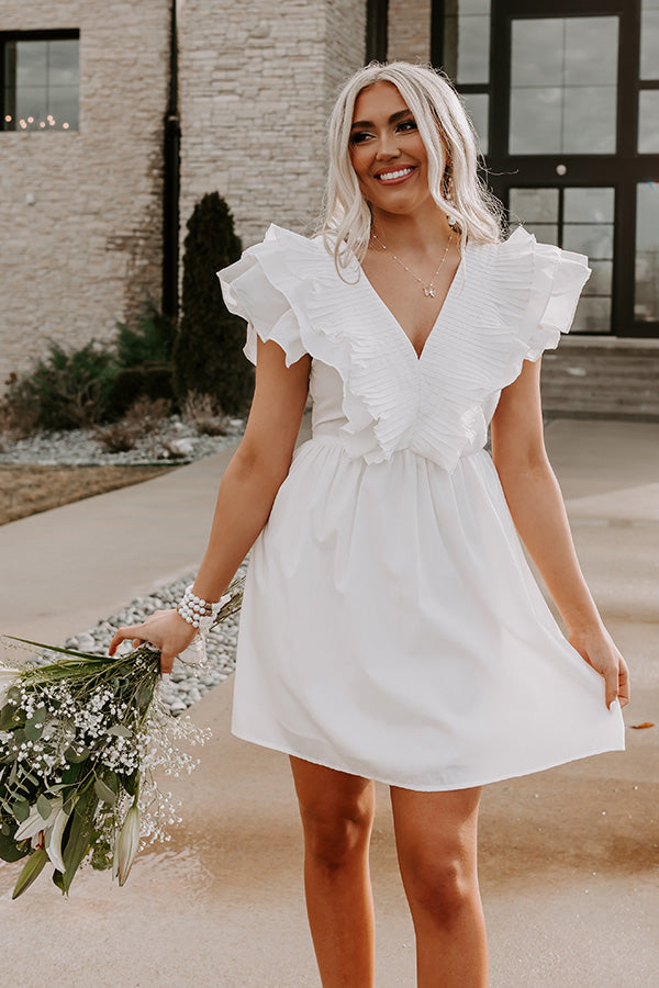 Tulum Toasts Dress In White Image - 2