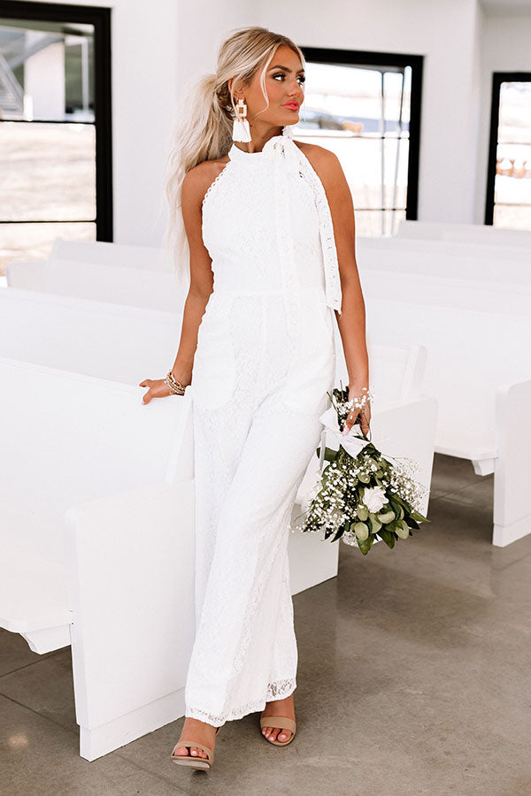 Love You Most Lace Jumpsuit Image - 2