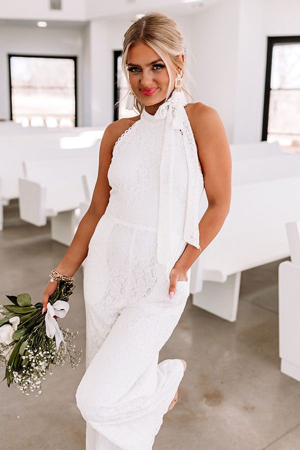 Love You Most Lace Jumpsuit Image - 3