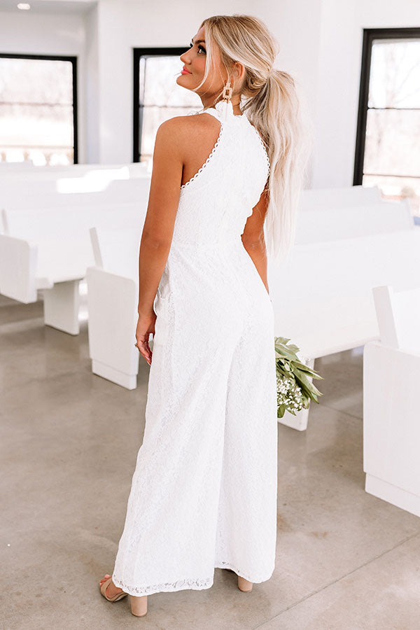 Love You Most Lace Jumpsuit Image - 5