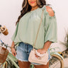 Take The Coast Shift Top In Sea Glass Curves Image - 1