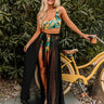 Bikini Season Mesh Cover Up Skirt in Black Image - 1
