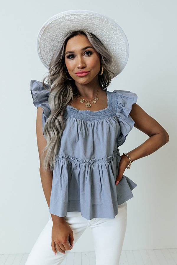 Summer Of Joy Babydoll Top Image - 4