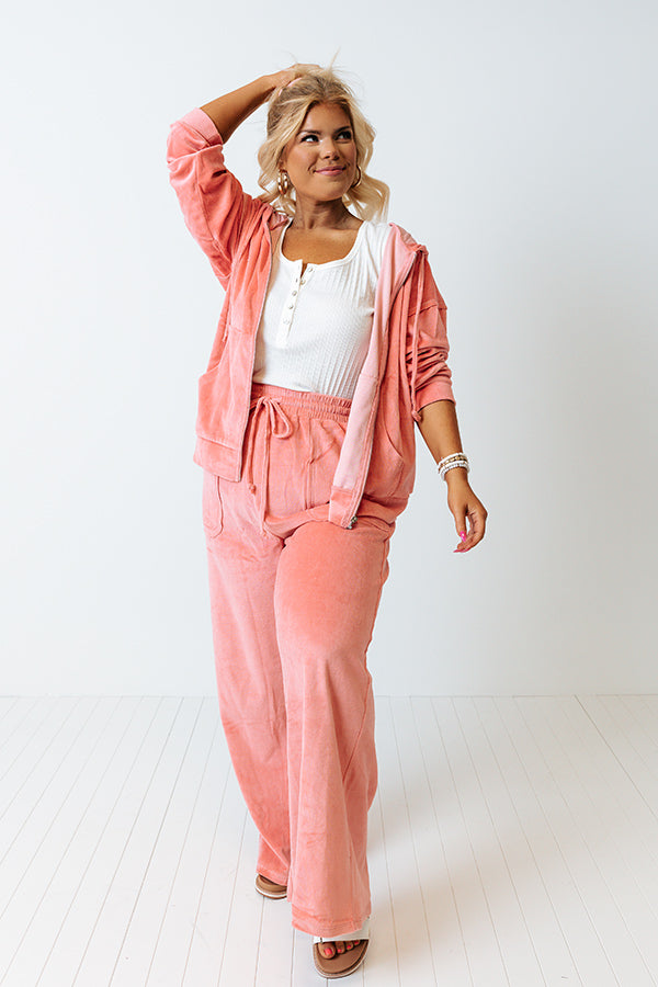 Flying To France Velour Sweater Curves Image - 1