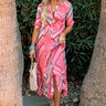 Summer Joy Maxi In Coral Image - 1