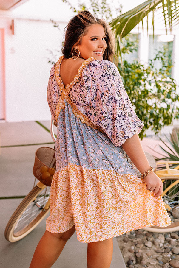 Daily Dreamer Floral Shift Dress Curves Image - 5