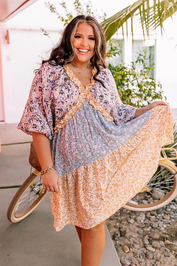 Daily Dreamer Floral Shift Dress Curves Image - 4