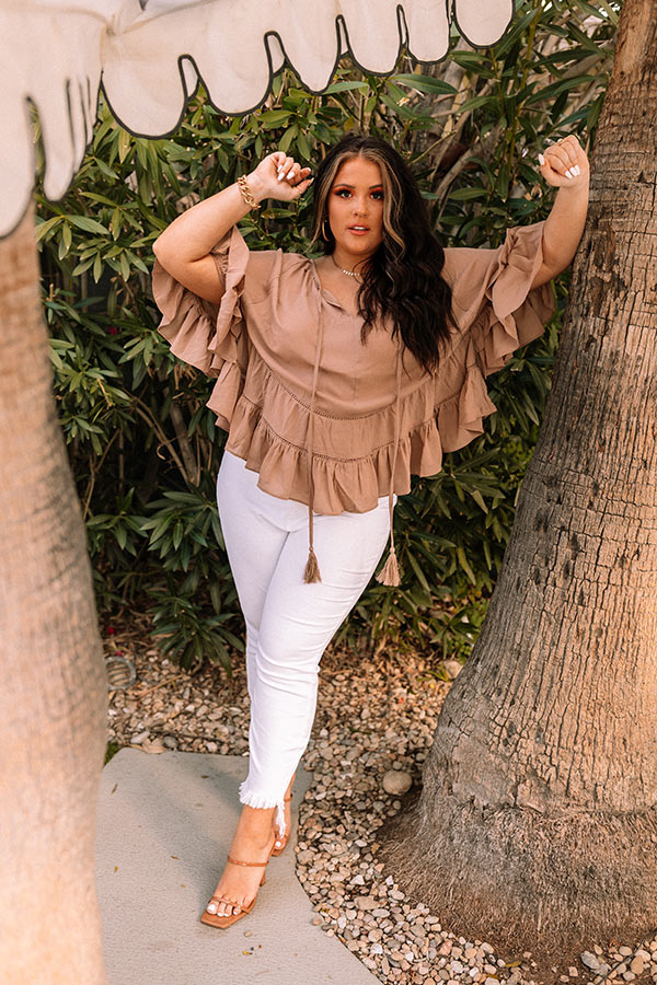 Moonlit Cabana Shift Top Curves Image - 3