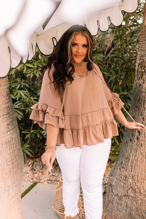 Moonlit Cabana Shift Top Curves Image - 2