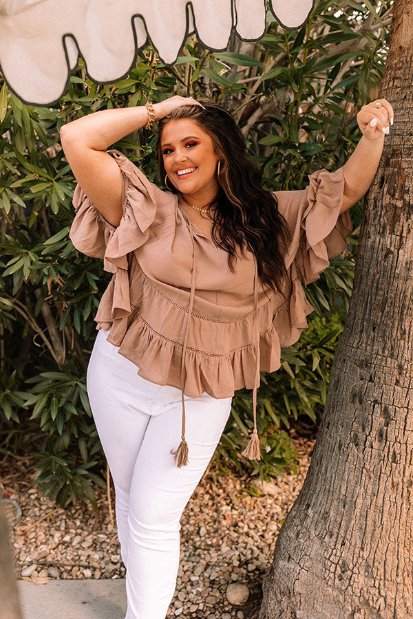 Moonlit Cabana Shift Top Curves Image - 4