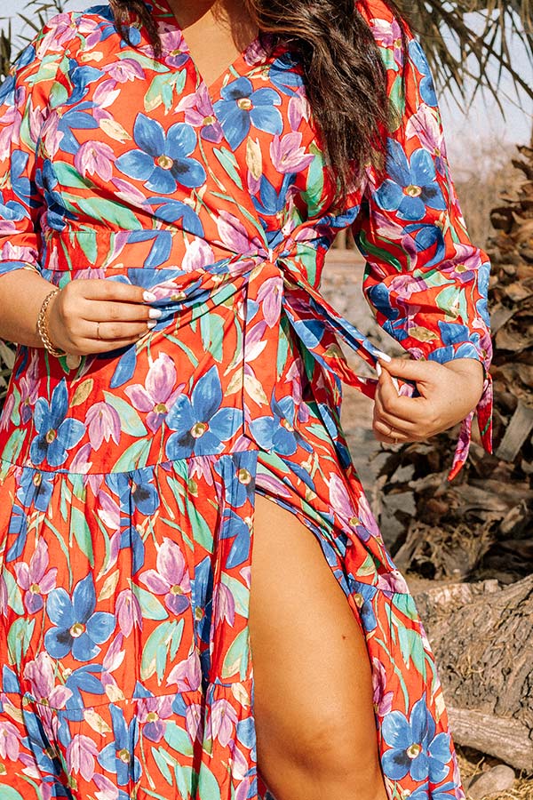 Tropical Moment Wrap Maxi Image - 5