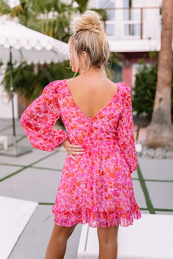 Sweet Applause Floral Babydoll Dress Image - 5