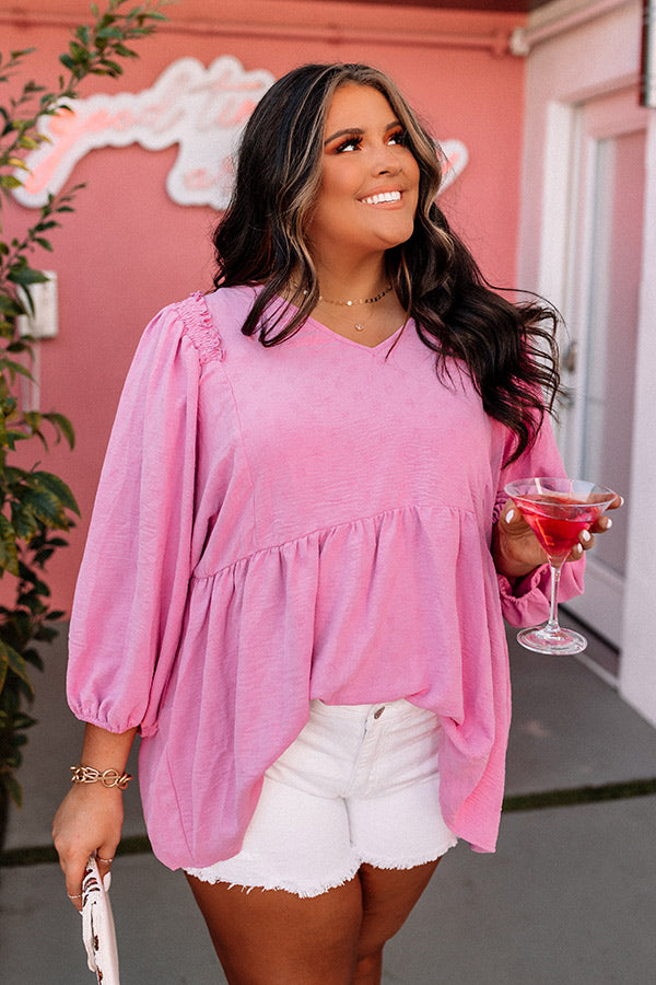 Still Thinking About You Shift Top Curves Image - 1