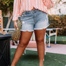 The Brandie High Waist Frayed Shorts Image - 1