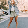 Beyond Chic Distressed Denim Jacket Image - 1